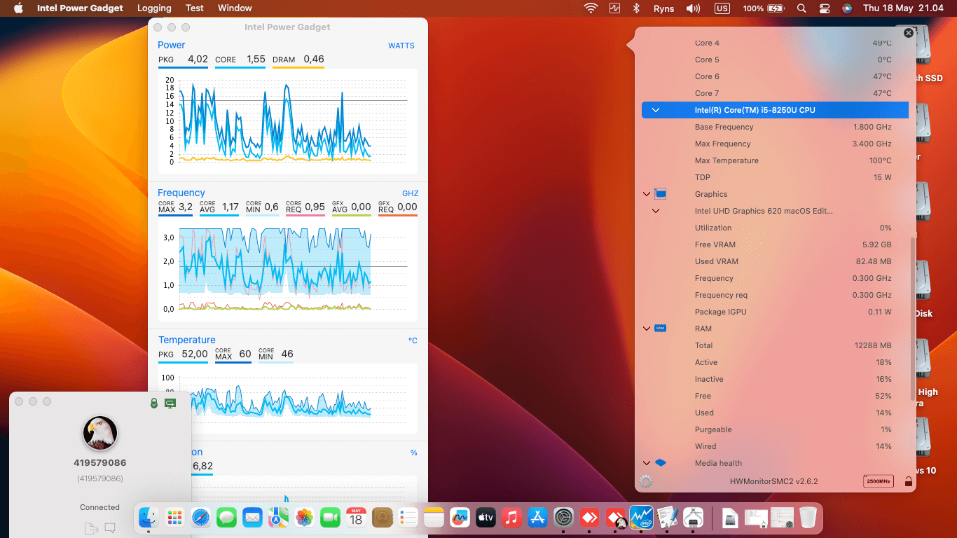 Acer Aspire E5 476G 56VN [KabyLake R   Intel UHD 620 + I2C]   OpenCore 1